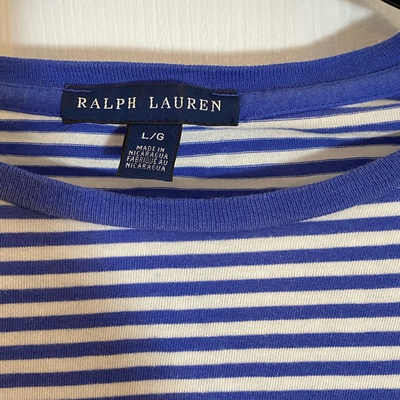 Ralph Lauren striped logo tee - Picture 2 of 5